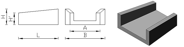 korytko betonowe ks 38x50
