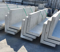 elementy muru z betonu architektonicznego elki o wymiarach 300x70x50 cm